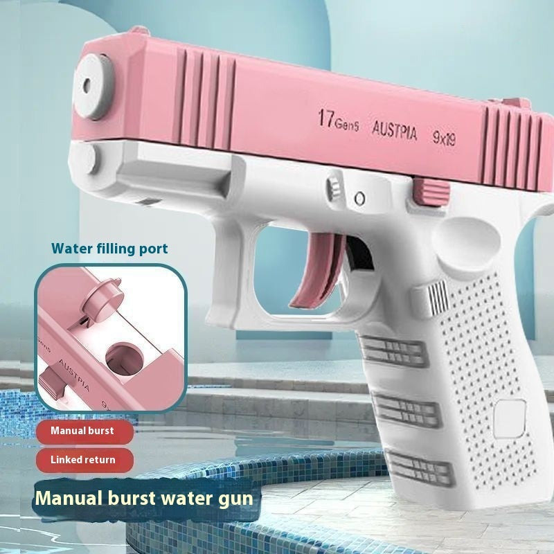 Water Gun Toy New Automatic Continuous Hair Children Automatic Water Spray - LJ Enterprise
